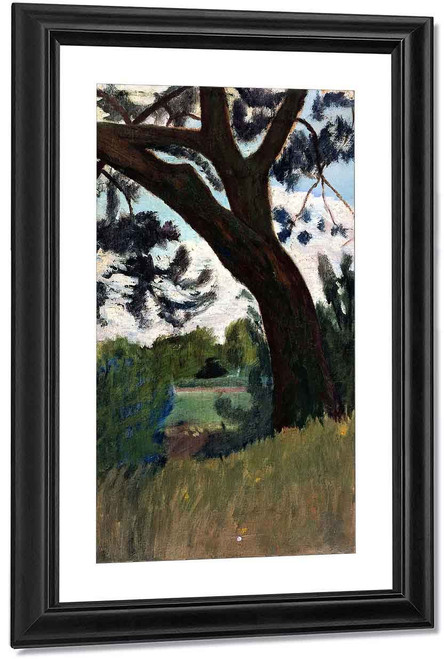Landscape With Pine By Paula Modersohn Becker
