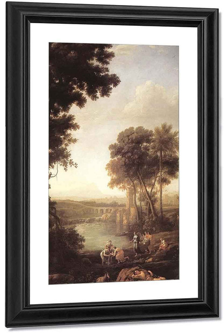 Landscape With The Finding Of Moses By Claude Lorrain By Claude Lorrain