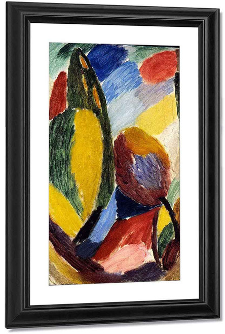 Large Variation Green Glimmer By Alexei Jawlensky By Alexei Jawlensky