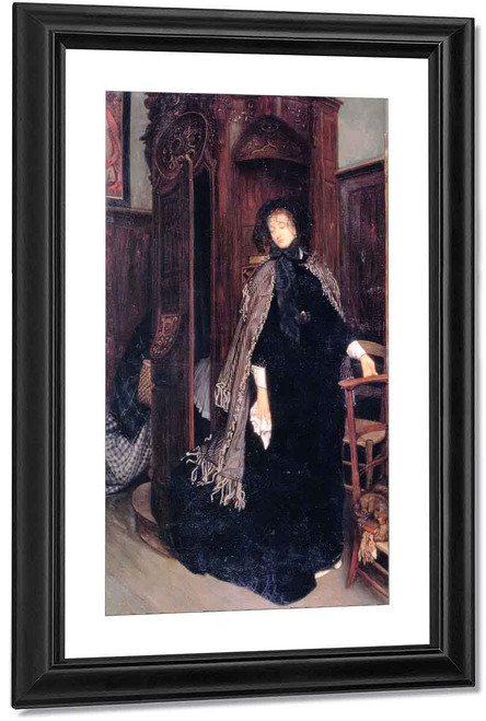Leaving The Confessional By James Tissot