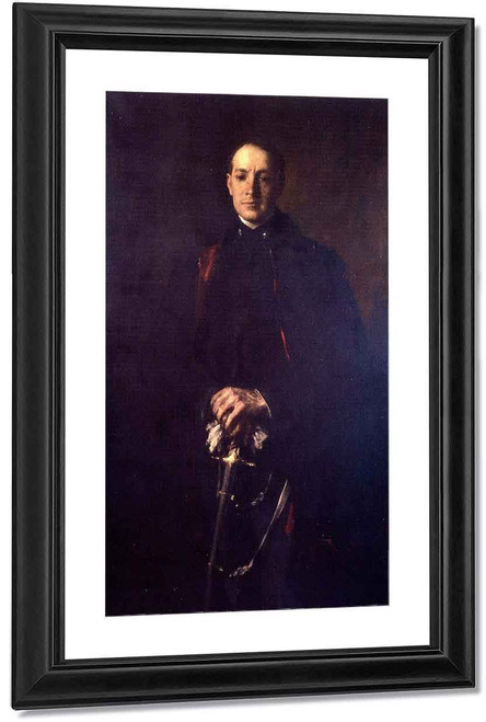 Lieutenant Theodore Monell By William Merritt Chase By William Merritt Chase Lieutenant Theodore Monell By William Merritt Chase By William Merritt Chase