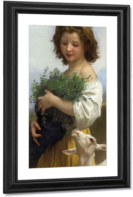 Little Esmeralda By William Bouguereau By William Bouguereau
