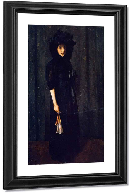 Little Miss C. By William Merritt Chase By William Merritt Chase