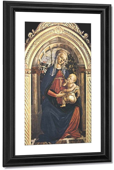 Madonna Of The Rosengarden By Sandro Botticelli