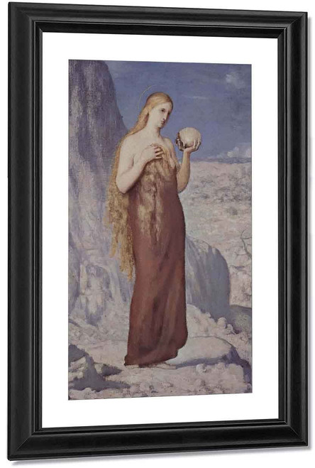 Mary Magdalene In The Desert By Pierre Puvis De Chavannes