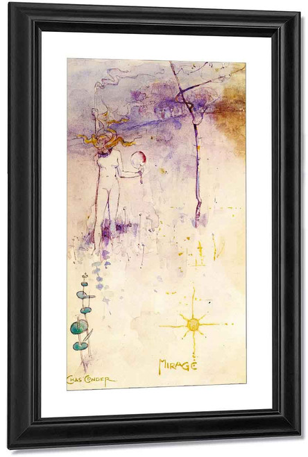 Mirage By Charles Conder By Charles Conder Mirage By Charles Conder By Charles Conder