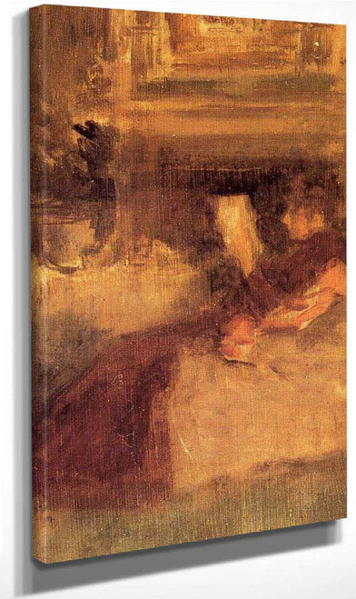 Miss Ethel Philip Reading By James Abbott Mcneill Whistler American 1834 1903