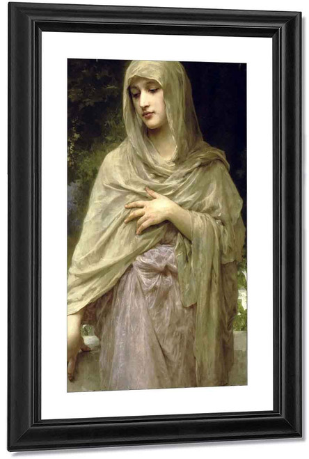 Modesty By William Bouguereau By William Bouguereau