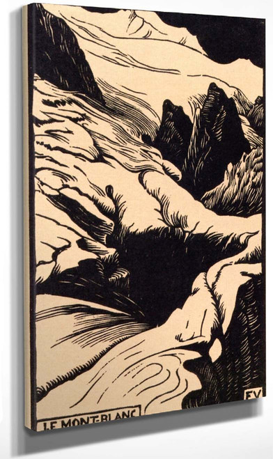 Mont Blanc By Felix Vallotton