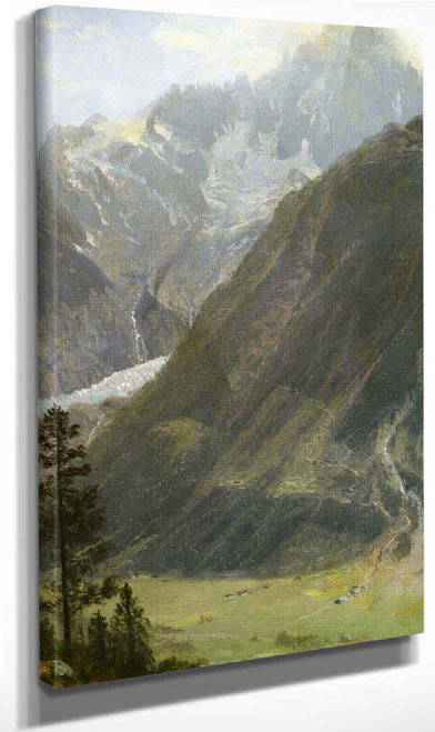 Mountain Landscape 12 By Albert Bierstadt By Albert Bierstadt