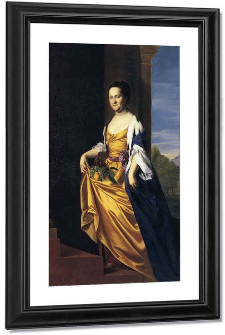 Mrs. Jeremiah Lee By John Singleton Copley By John Singleton Copley