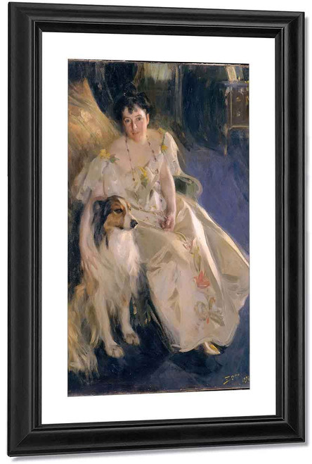 Mrs. Walter Rathbone Bacon By Anders Zorn