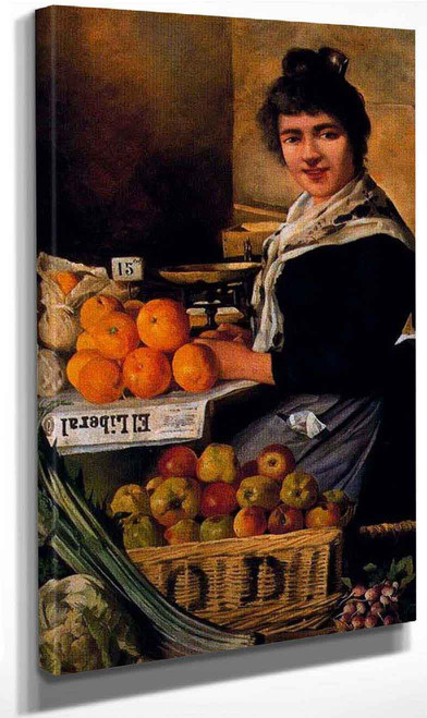 Mujer Con Naranjas By Ignacio Di­az Olano(Spanish, 1859 1933) By Ignacio Di­az Olano(Spanish, 1859 1933) Art Reproduction