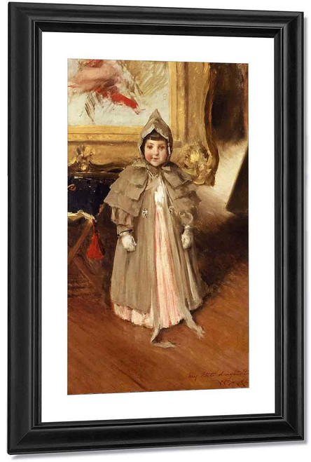 My Little Daughter Dorothy By William Merritt Chase By William Merritt Chase