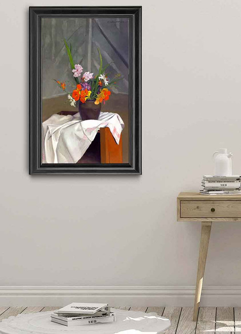 Nasturtium, Dasies And Wild Roses1 By Felix Vallotton Art Reproduction