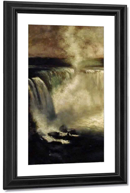 Niagara Falls 2 By William Morris Hunt By William Morris Hunt