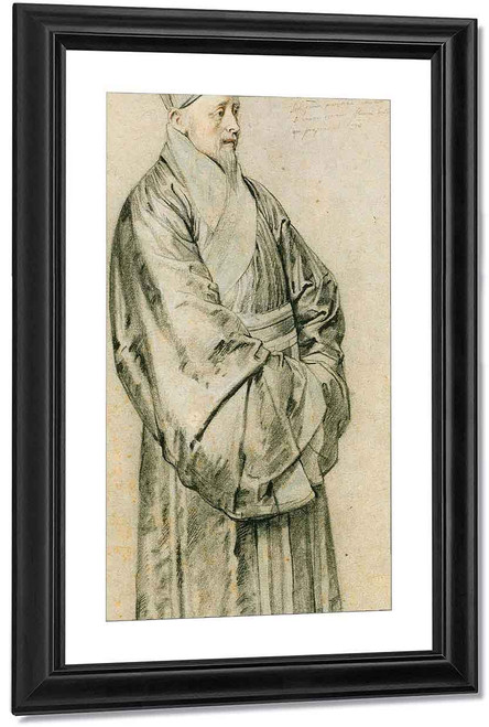 Nicolas Trigault 2 By Peter Paul Rubens By Peter Paul Rubens