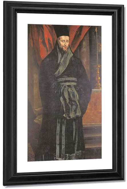 Nicolas Trigault By Peter Paul Rubens By Peter Paul Rubens