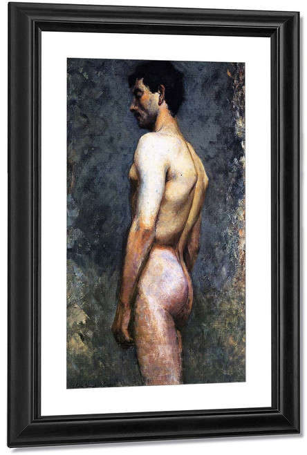 Nude Male Study By Colin Campbell Cooper By Colin Campbell Cooper