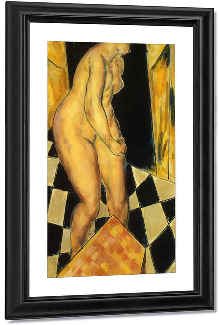 Nude Seated At Her Dressing Table1 By Alfred Henry Maurer By Alfred Henry Maurer