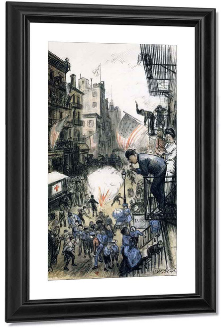 Patriots In The Making By William James Glackens By William James Glackens