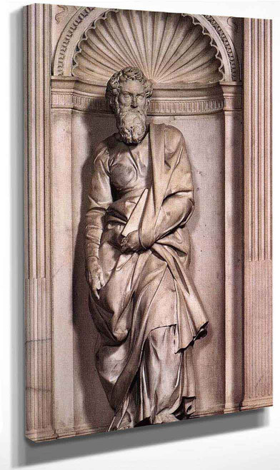 Pius 1 By Michelangelo Buonarroti By Michelangelo Buonarroti