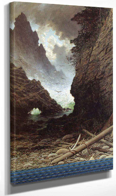 Point Lobos, Monterey, California By Jules Tavernier Art Reproduction