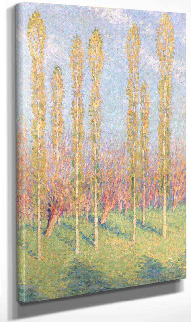 Poplars In Spring By Henri Martin By Henri Martin
