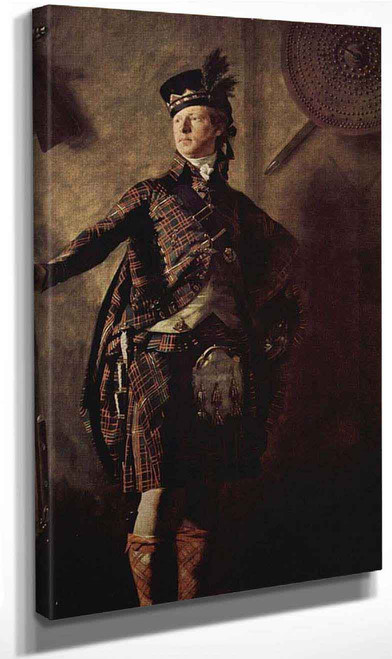 Portrait Of Alasdair Ranaldson Macdonell Of Glengarry By Sir Henry Raeburn, R.A., P.R.S.A. Art Reproduction