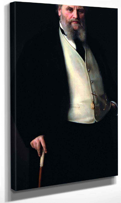 Portrait Of Aristide Boucicaut By William Bouguereau By William Bouguereau
