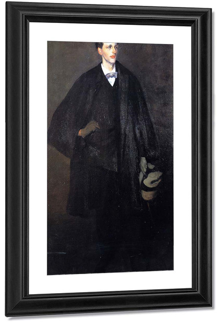 Portrait Of Charles Fitzgerald By William James Glackens By William James Glackens