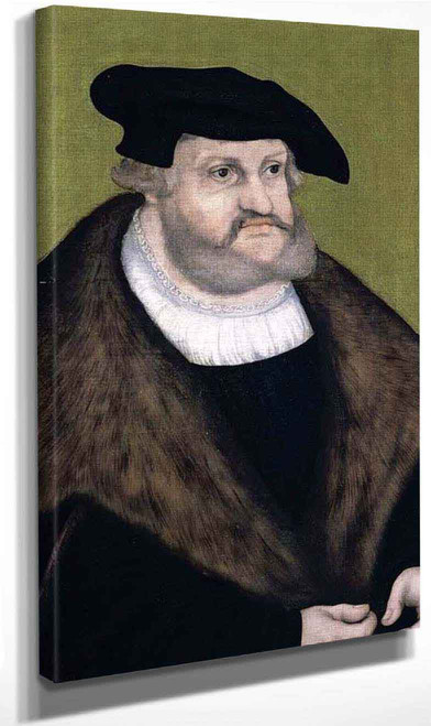 Portrait Of Elector Frederick The Wise In His Old Age By Lucas Cranach The Elder By Lucas Cranach The Elder