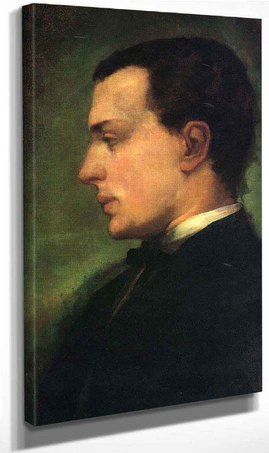 Portrait Of Henry James, The Novelist By John La Farge Art Reproduction