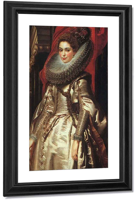 Portrait Of Marchesa Brigida Spinola Doria By Peter Paul Rubens By Peter Paul Rubens