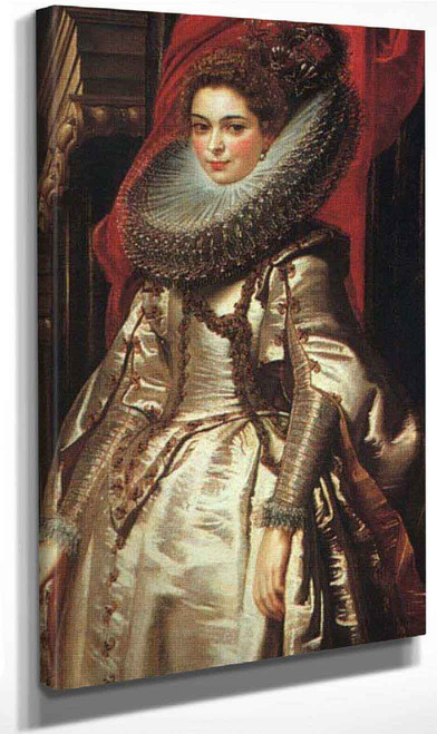 Portrait Of Marchesa Brigida Spinola Doria By Peter Paul Rubens By Peter Paul Rubens