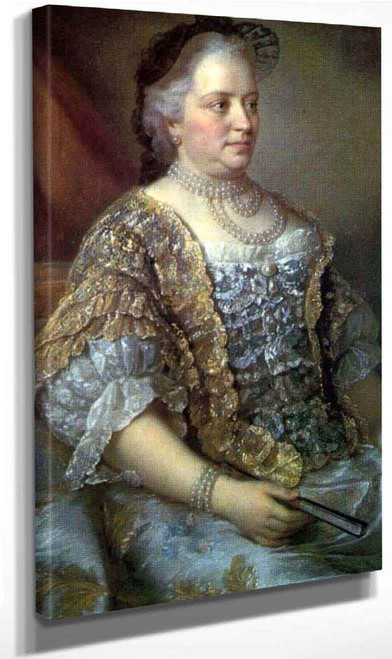 Portrait Of Maria Theresa Of Austria By Jean Etienne Liotard