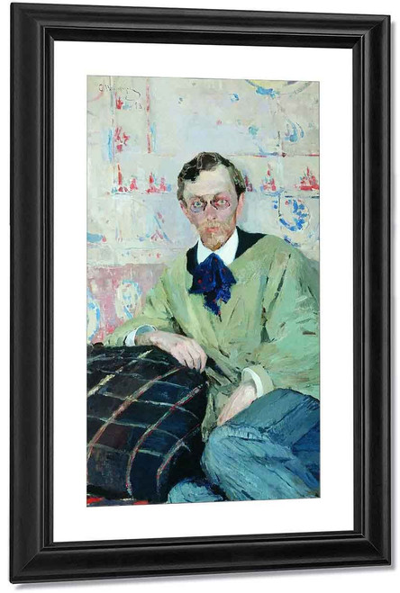 Portrait Of Painter K.K. Pervukhin By Sergei Arsenevich Vinogradov Russian 1869 1938
