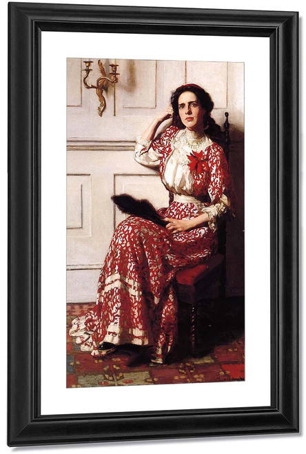 Portrait Of Rebecca H. Whelan By Thomas P. Anshutz