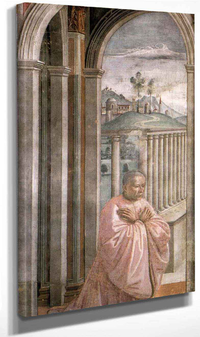 Portrait Of The Donor Giovanni Tornabuoni By Domenico Ghirlandaio