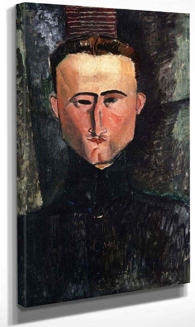 Portrait Of The Painter Rouveyre By Amedeo Modigliani By Amedeo Modigliani