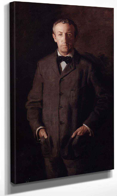 Portrait Of William B. Kurtz By Thomas Eakins By Thomas Eakins