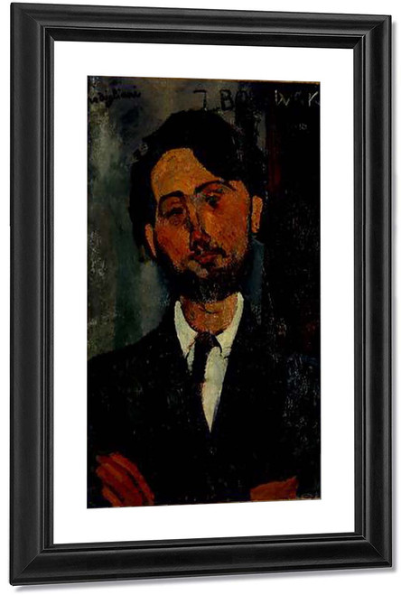 Portrait Of Zborowski By Amedeo Modigliani By Amedeo Modigliani