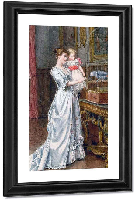 Pretty Polly By George Goodwin Kilburne By George Goodwin Kilburne