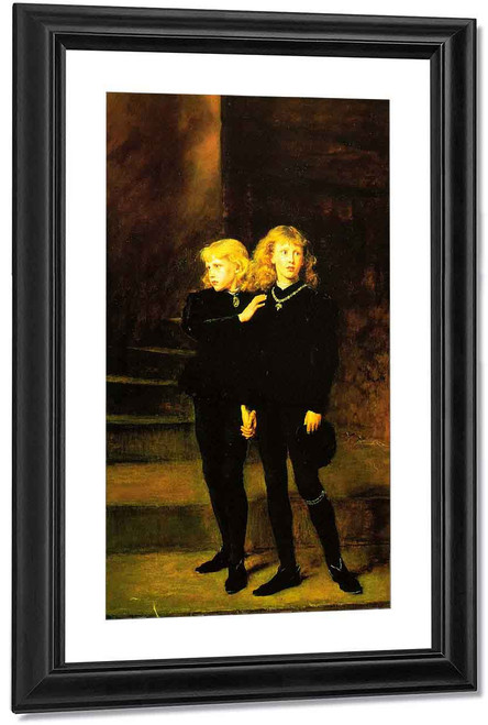Princes In The Tower By Sir John Everett Millais