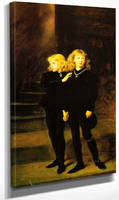 Princes In The Tower By Sir John Everett Millais