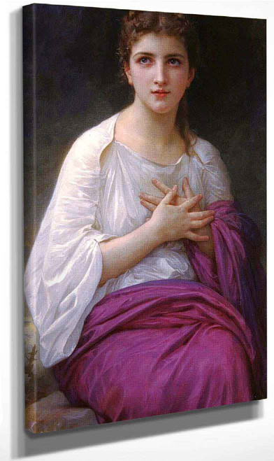 Psyche By William Bouguereau By William Bouguereau