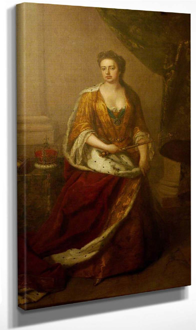 Queen Anne 5 By Sir Godfrey Kneller, Bt. By Sir Godfrey Kneller, Bt. Art Reproduction