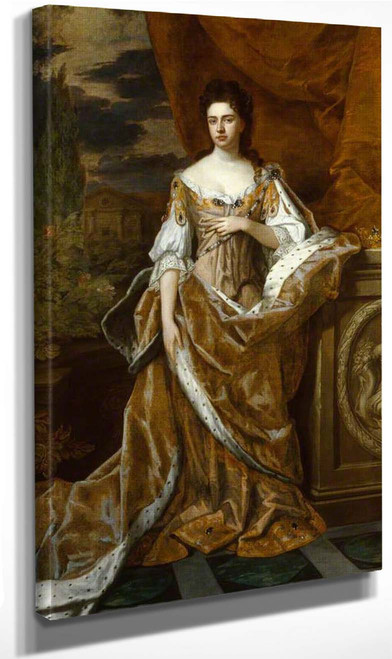 Queen Anne 6 By Sir Godfrey Kneller, Bt. By Sir Godfrey Kneller, Bt. Art Reproduction