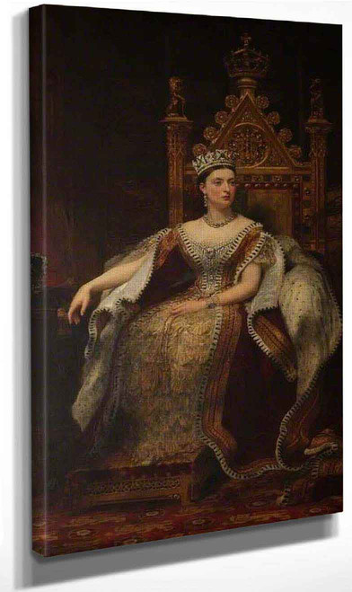 Queen Victoria By James Sant, R.A. Art Reproduction