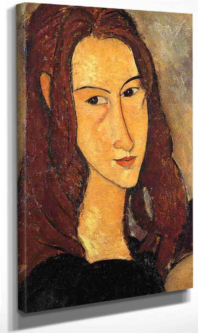 Red Haired Girl By Amedeo Modigliani By Amedeo Modigliani